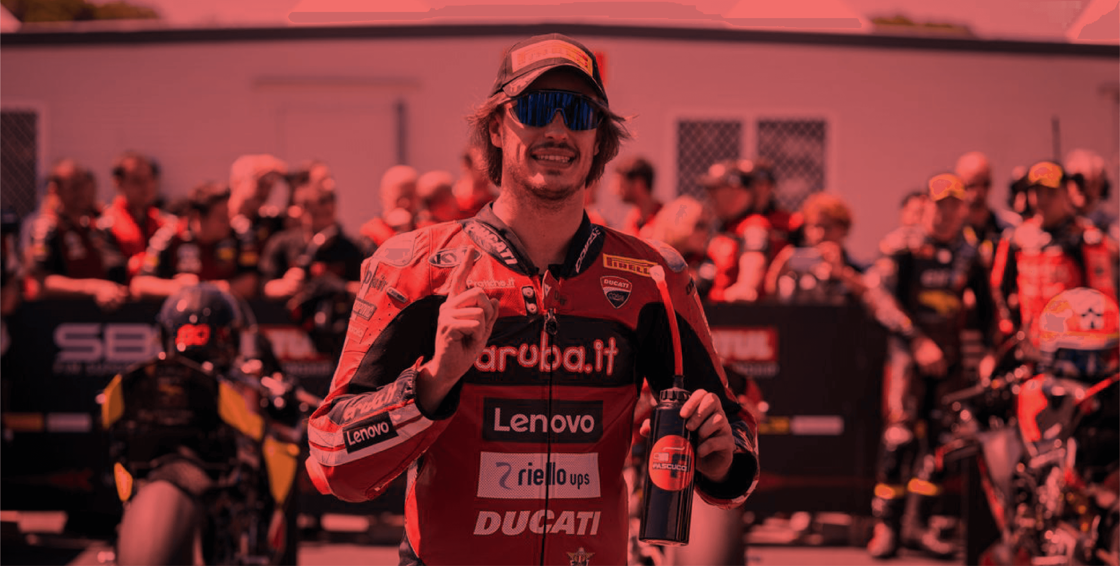 Nicolò Bulega in the pits